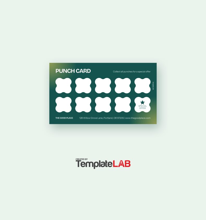 18 Punch Card & Loyalty Card Templates [100% Free]